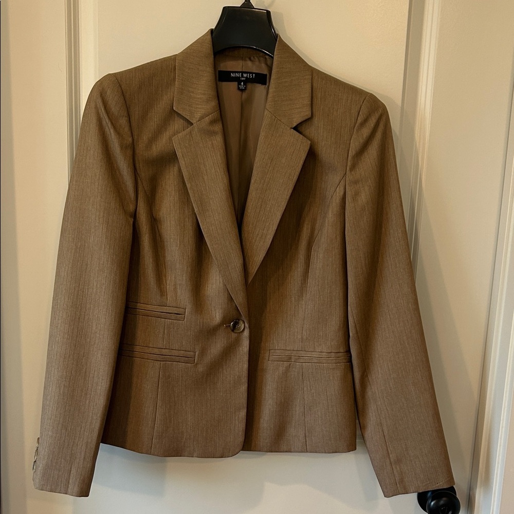 Nine West Brown Blazer